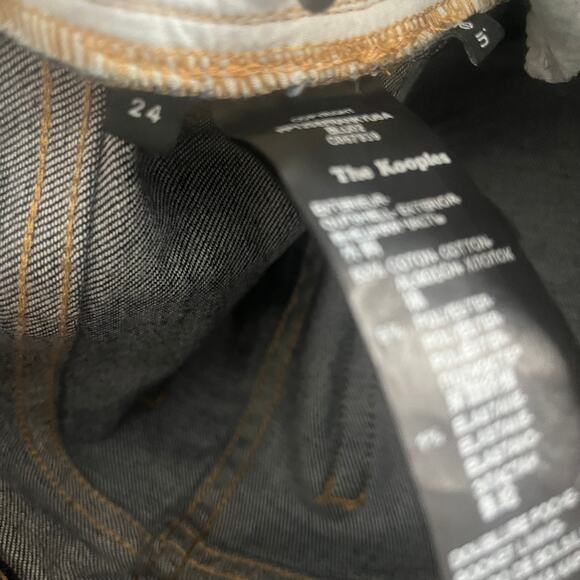 The Kooples Franky Skinny Jeans Womens 24 Dark Wash Stretch Cotton Denim - Picture 8 of 13